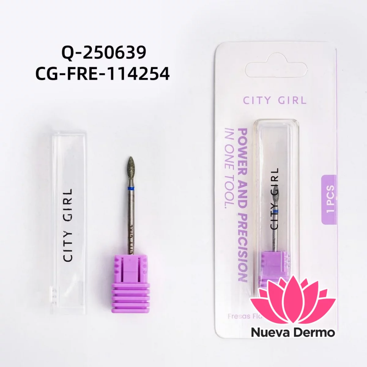 Fresa flama diamante City Girl Q-250639/42542