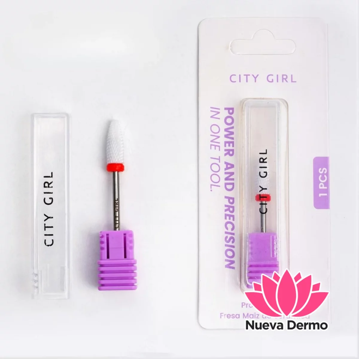 FRESA MAÍZ DE CERÁMICA CINTA ROJA – CITY GIRL