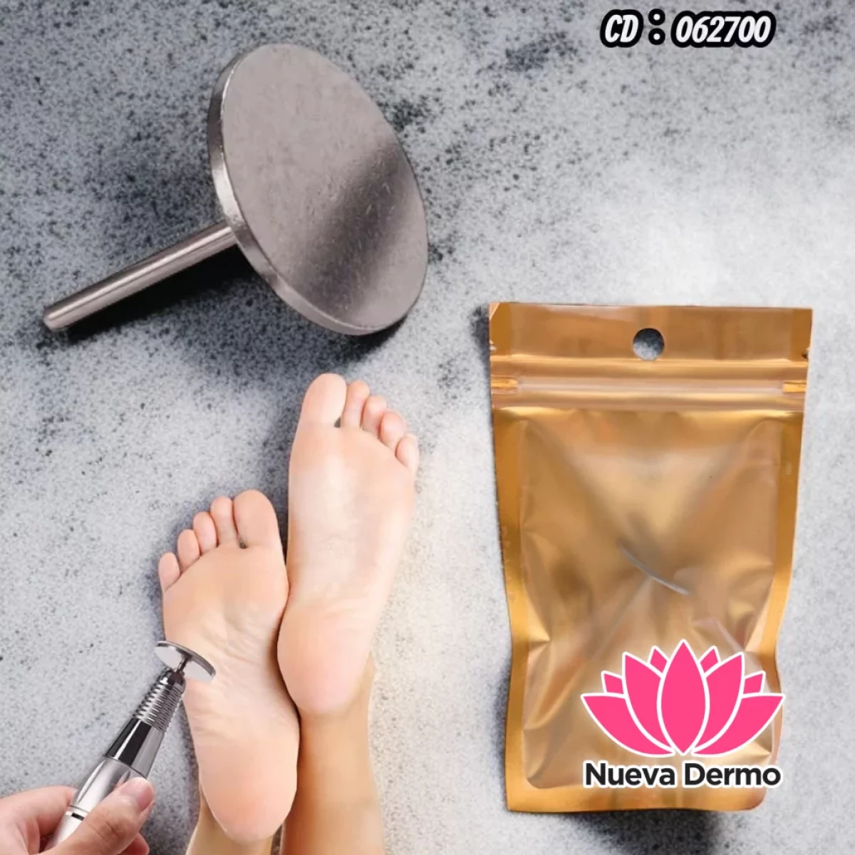 FRESA MANDRIL LIMA PARA PIE CD: 062700