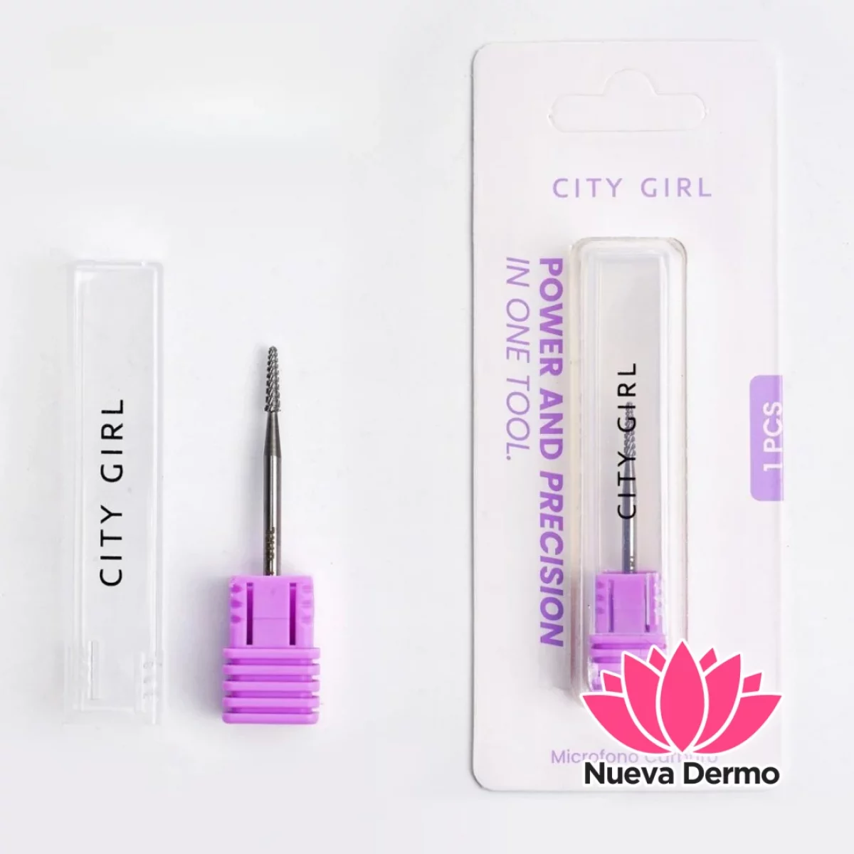 FRESA MICRÓFONO DE CARBURO – CITY GIRL