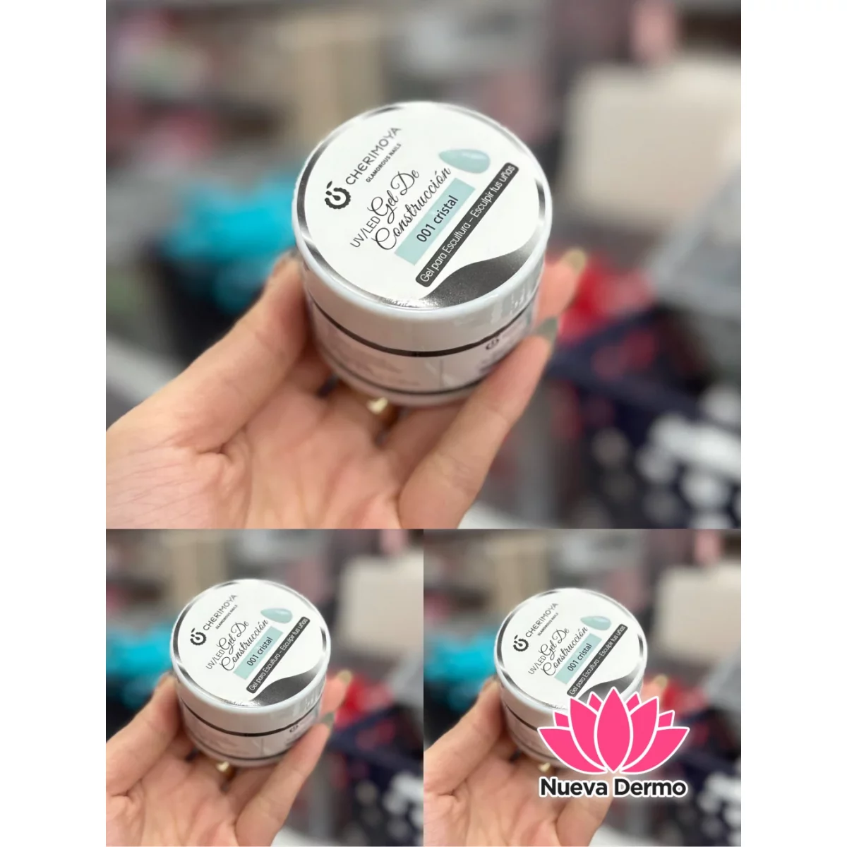 GEL CONSTRUCCIÓN DE CHERIMOYA CRISTAL 30G