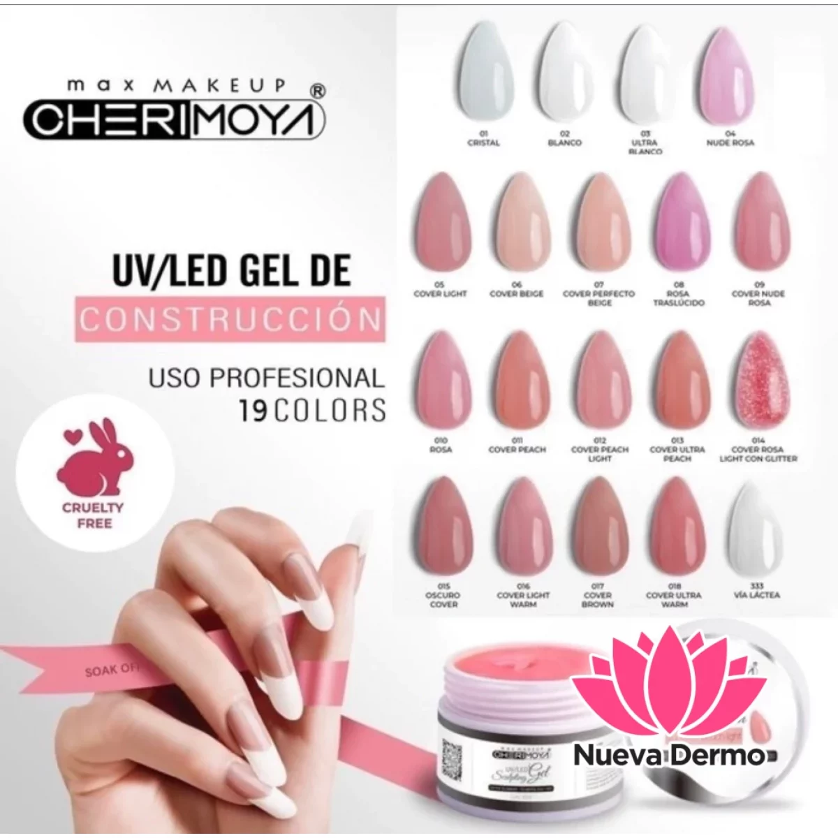Gel construcion cherimoya 30ml envase bl... 1 CRISTAL