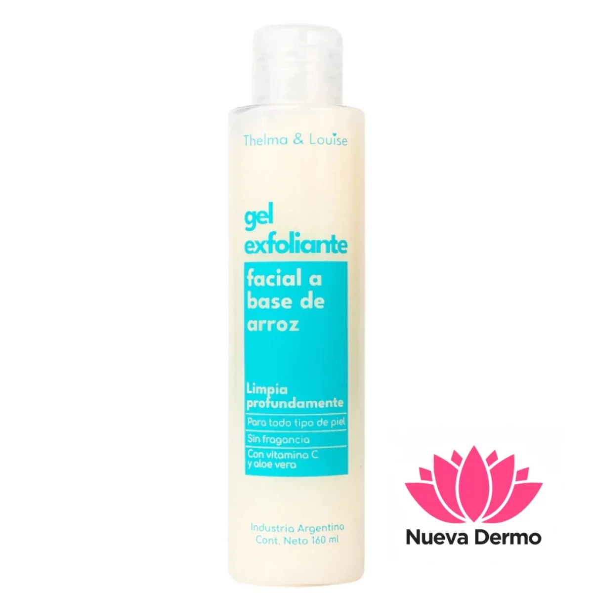 GEL DE LIMPIEZA FACIAL Y EXFOLIANTE DE ARROZ – THELMA Y LOUISE