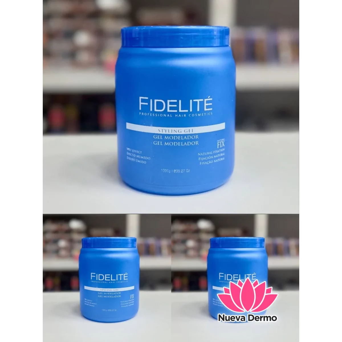 GEL MODELADOR NATURAL FIX 1000KG