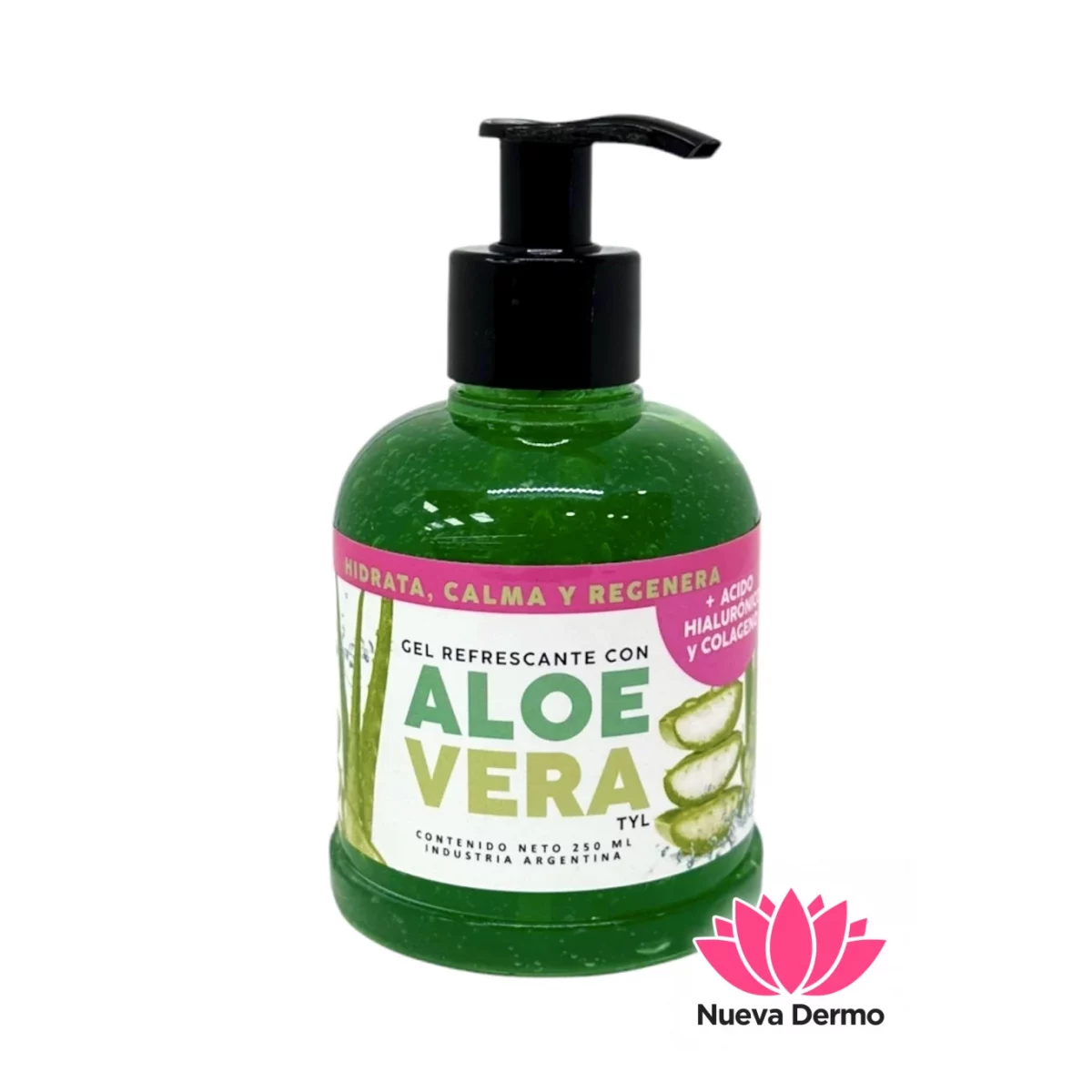 Gel Refrescante Aloe Vera con Colageno y...