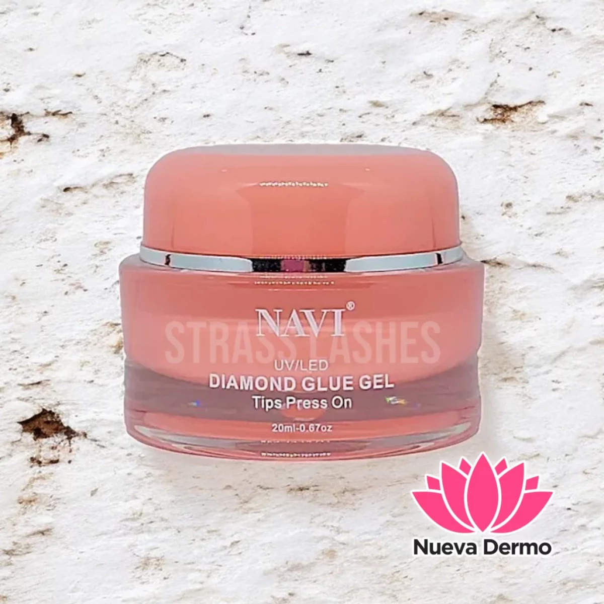 Gel solido para pegar tips Navi