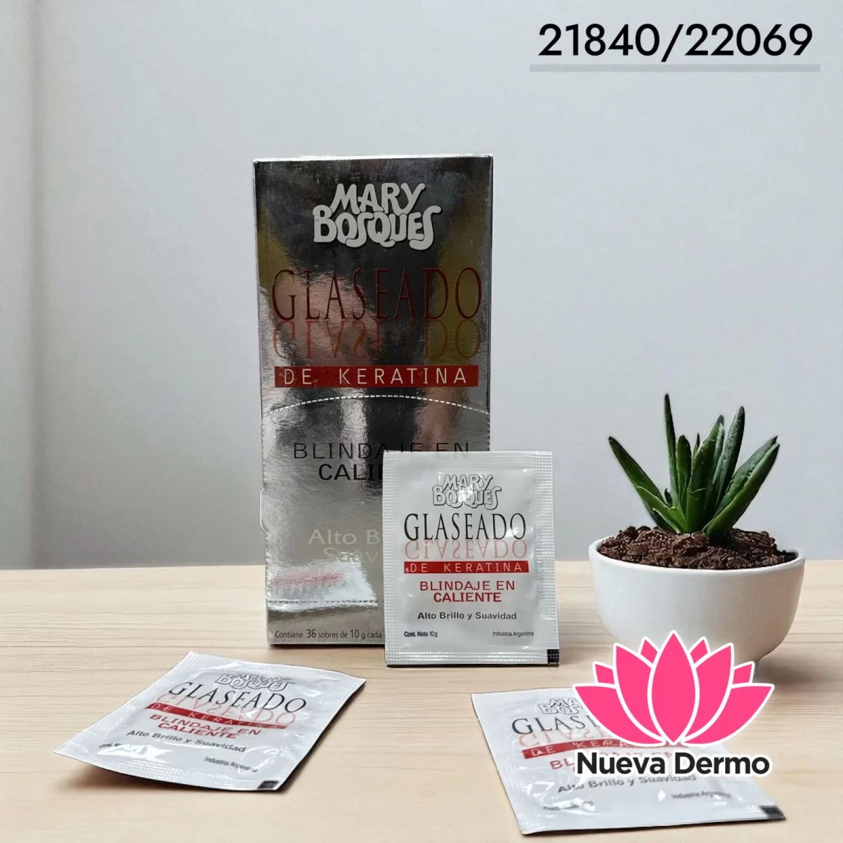 Glaseado de Keratina – Sobre 10 g MARY BOSQUES 21840/22069