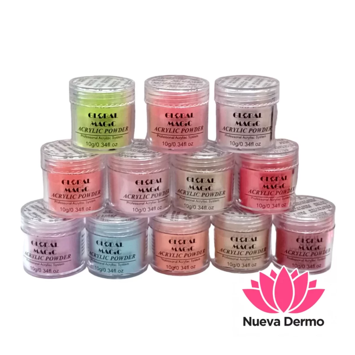 GLOBAL MAGIC POLIMERO 12PCS ht-501 6920230005016