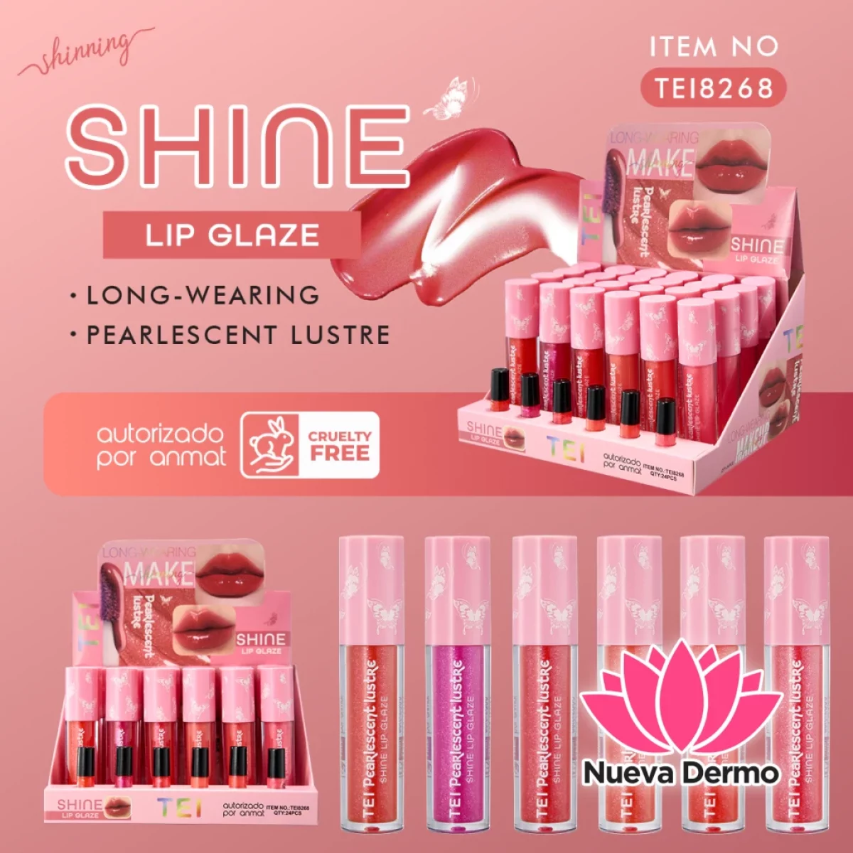 GLOSS LABIAL LIP GLAZE SHINE CD: TEI8268