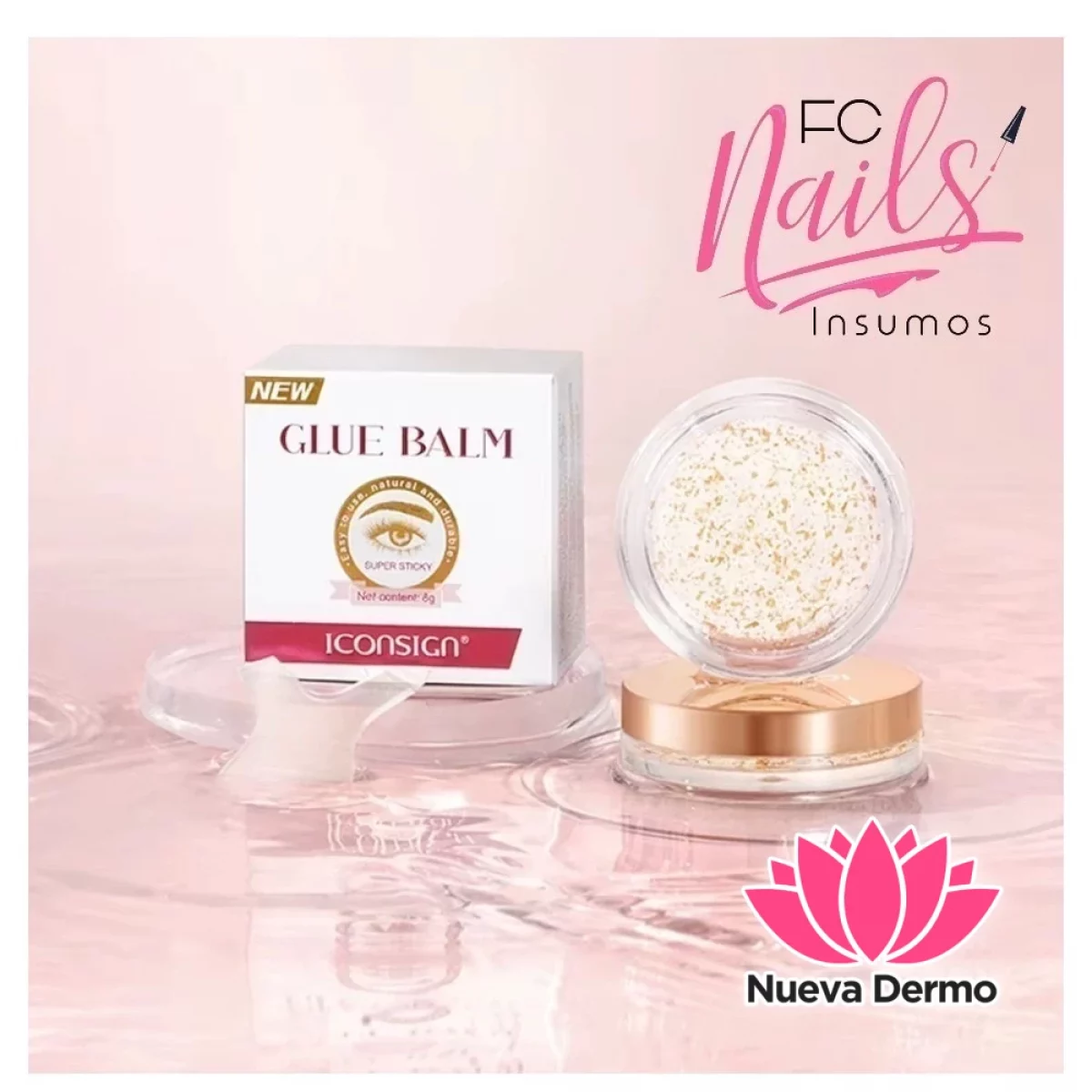 Glue Balm (tapa dorada) - ICONSIGN
