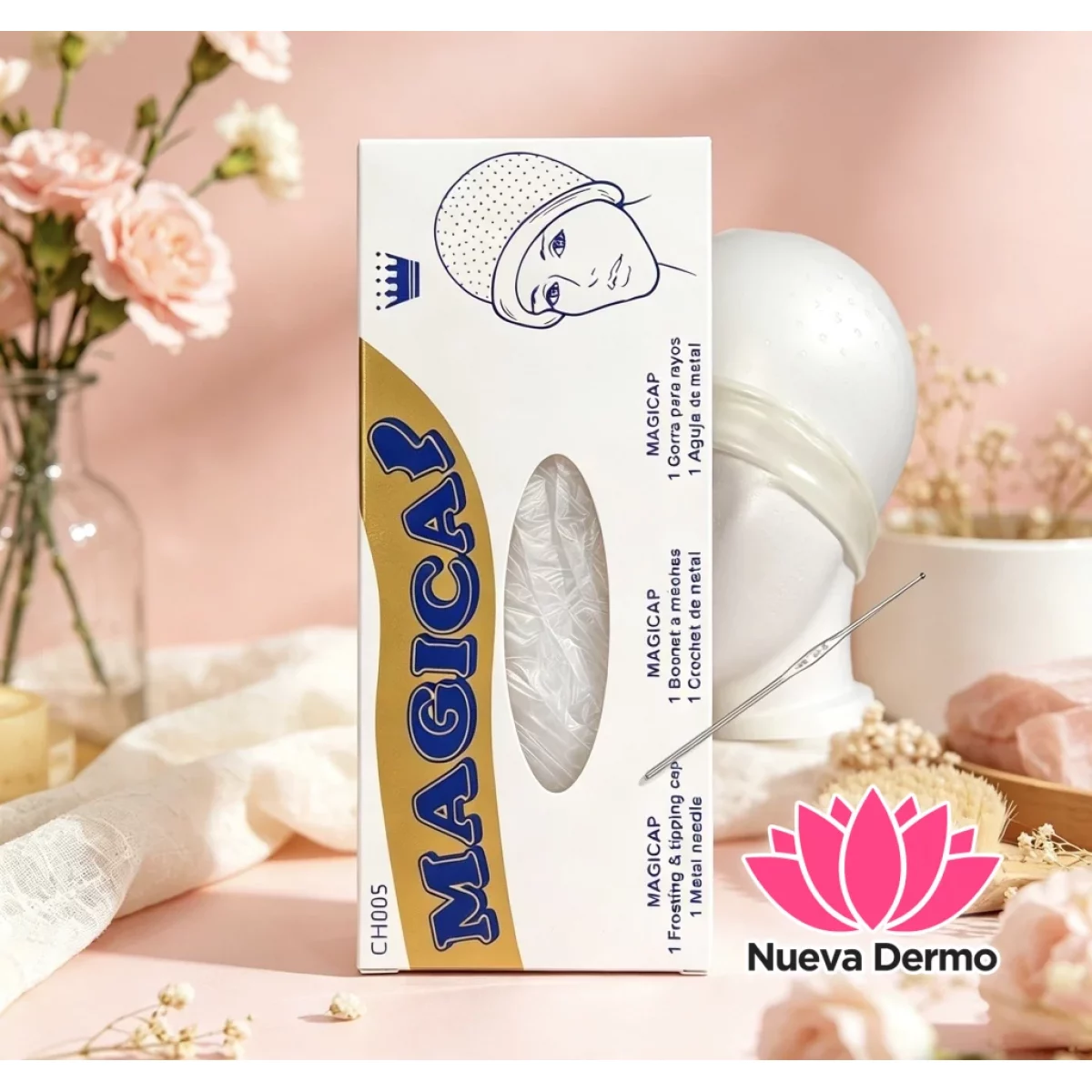 Gorro De Silicona Para Hacer Clarito Con Agujas