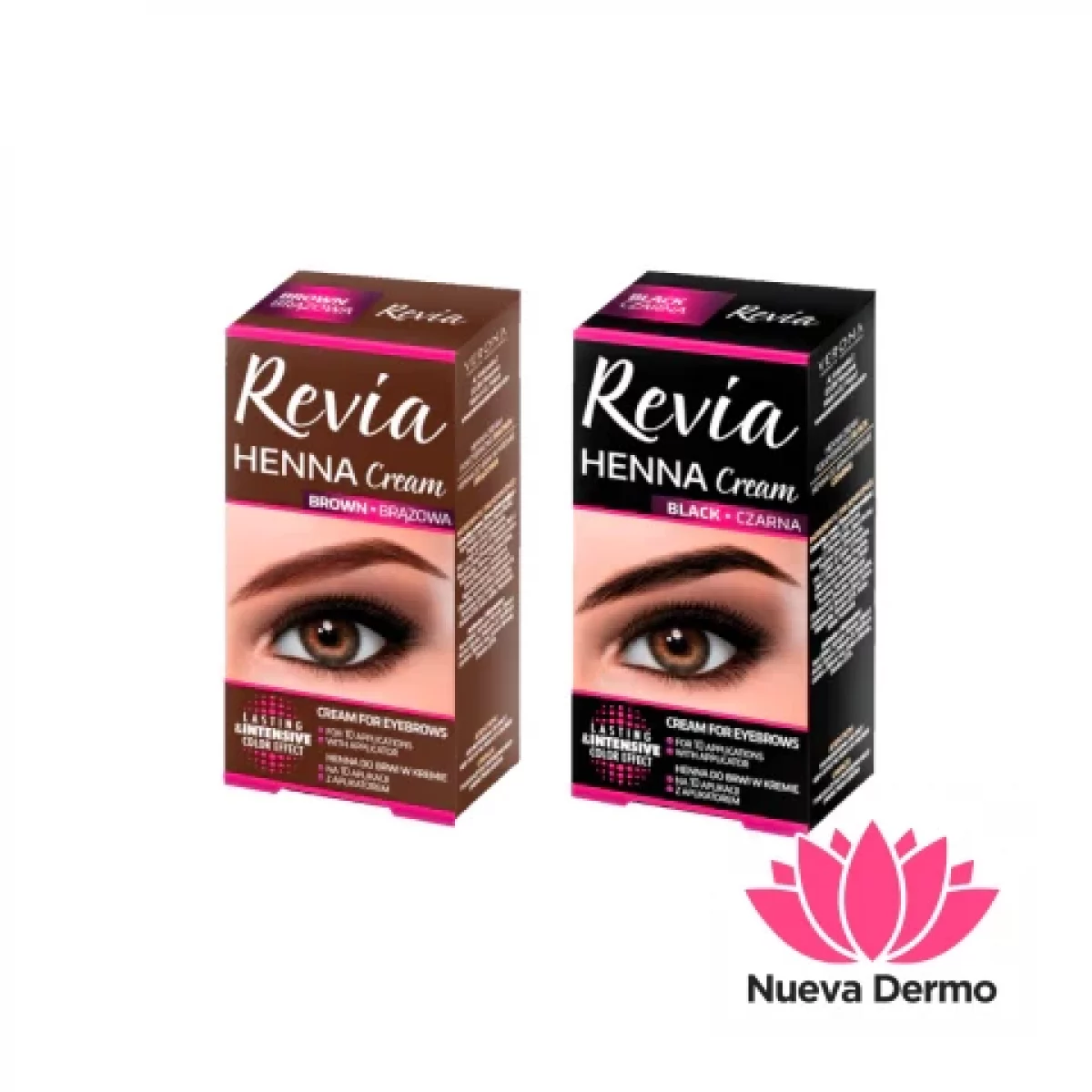 Henna crema Ryana 15ml Neicha NEGRO
