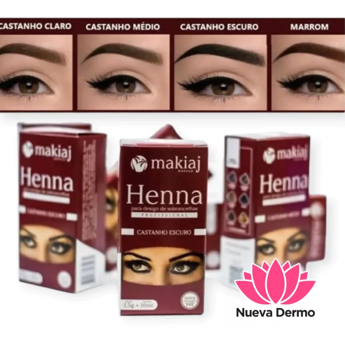 Henna Makiaj - Brasilera