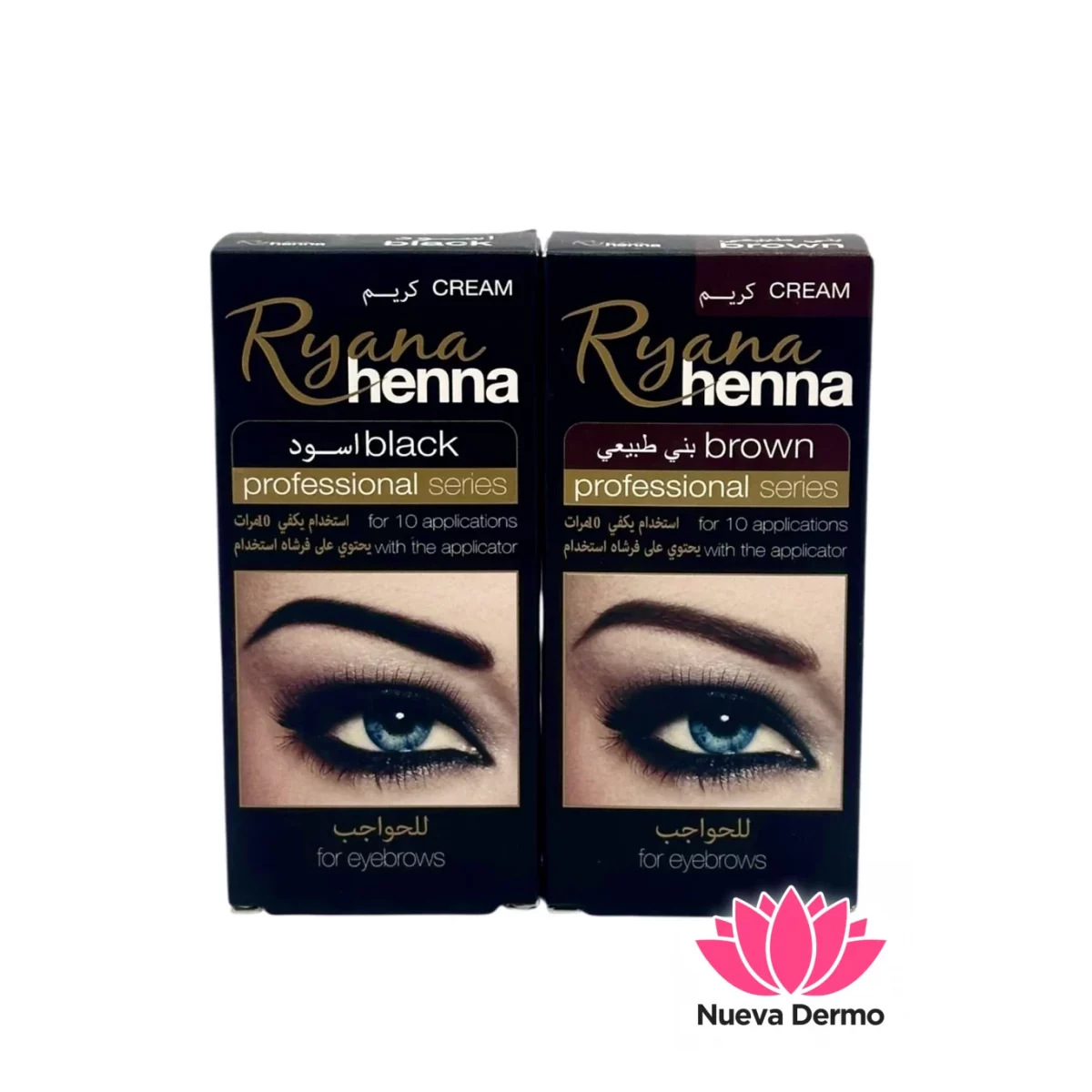 Henna para cejas Ryana Neicha MARRÓN