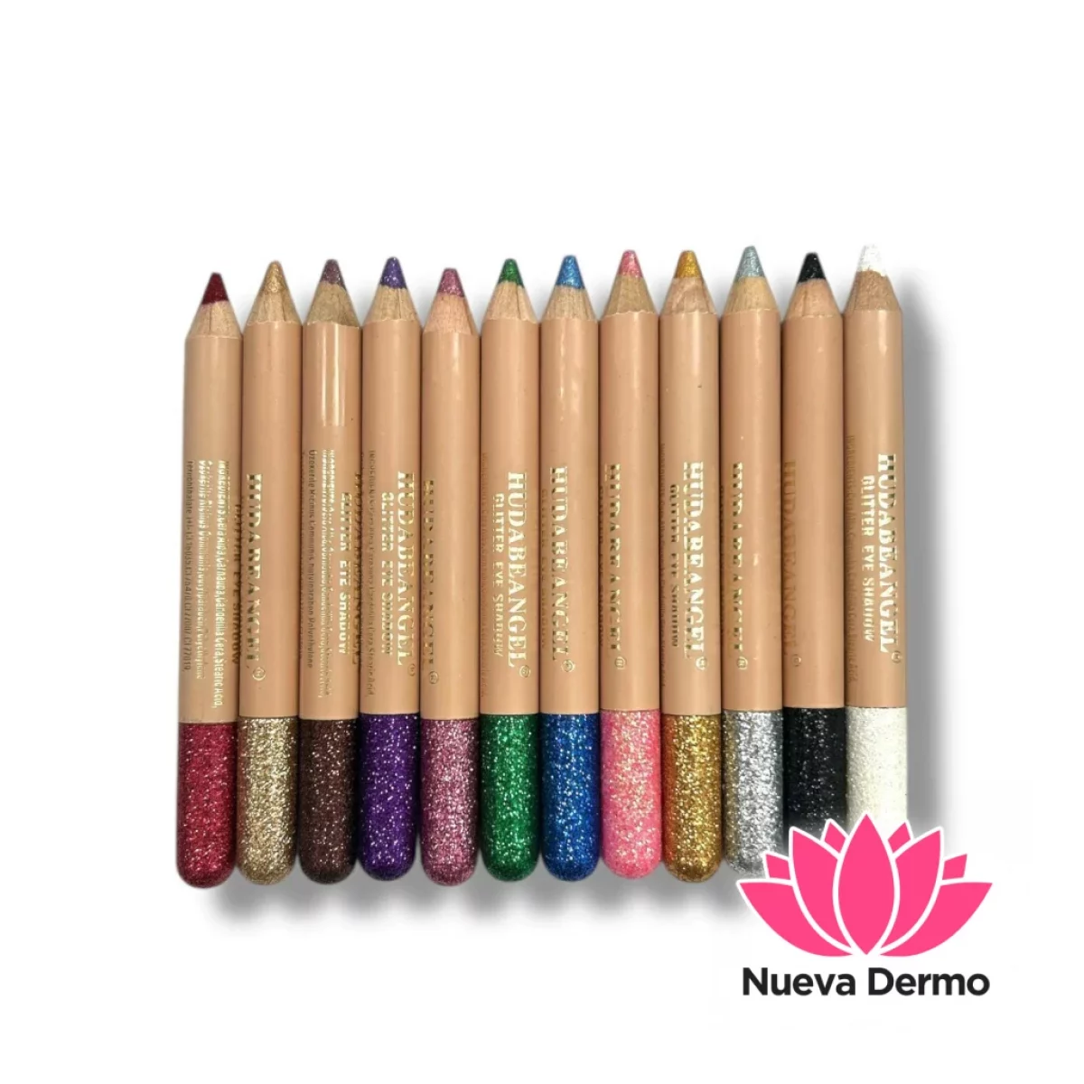 HUDABEANGEL SOMBRA GLITTER EN LAPIZ *12PCS 6965456312319