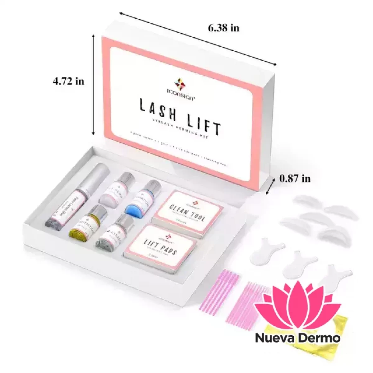 ICONSIGN KIT LASH LIFT ROSA BLANCO 9250592352037 6933920502238 8682024618045