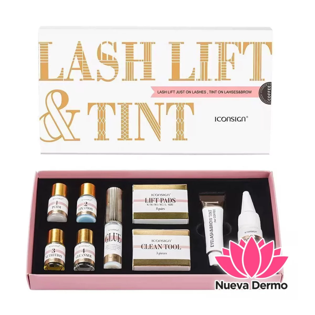 ICONSIGN LASH LIFT LASH&BROW TINT MG-XY27/IKA-016 6933920501866