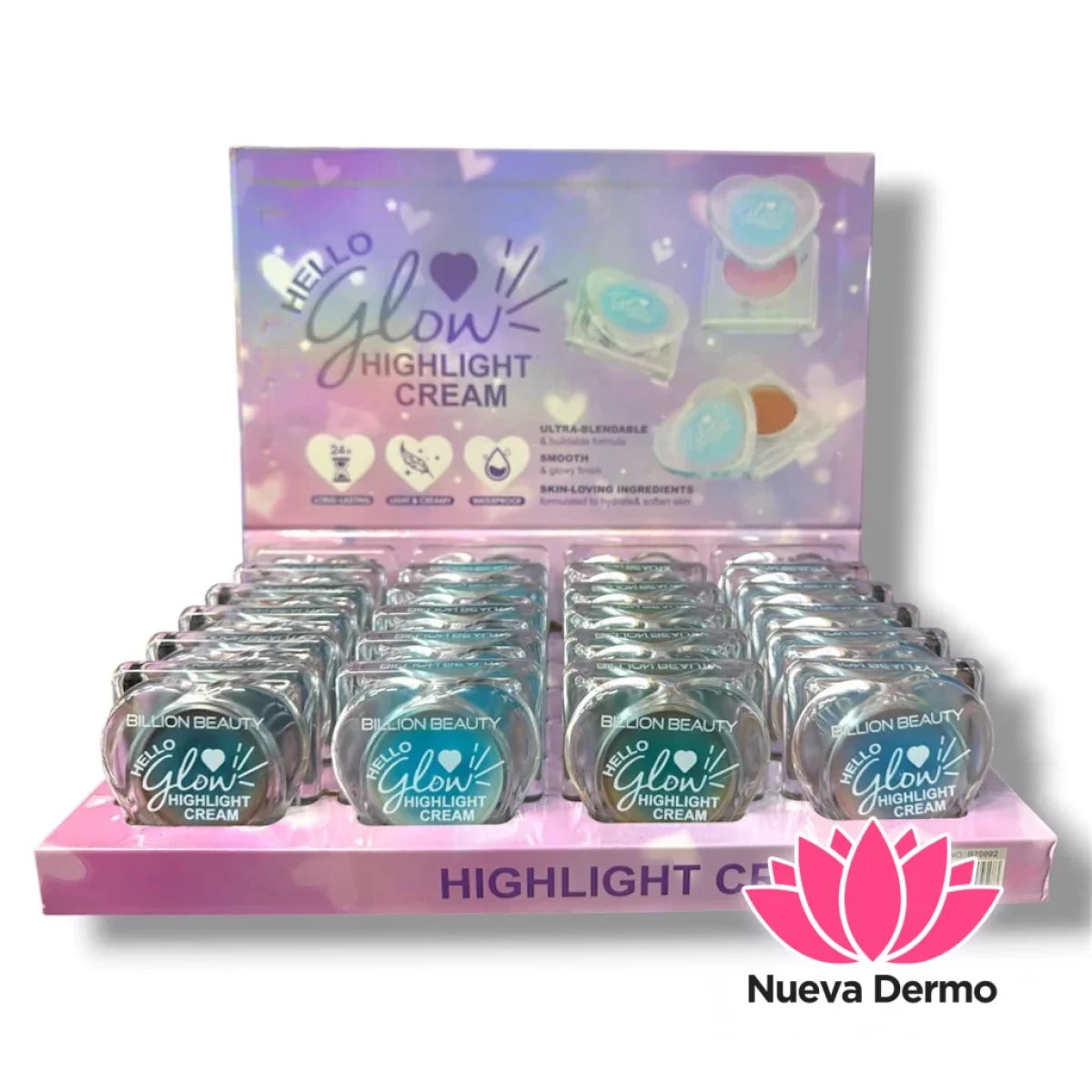 ILUMINADOR HIGHLIGHT CREAM BILLION BEAUTY