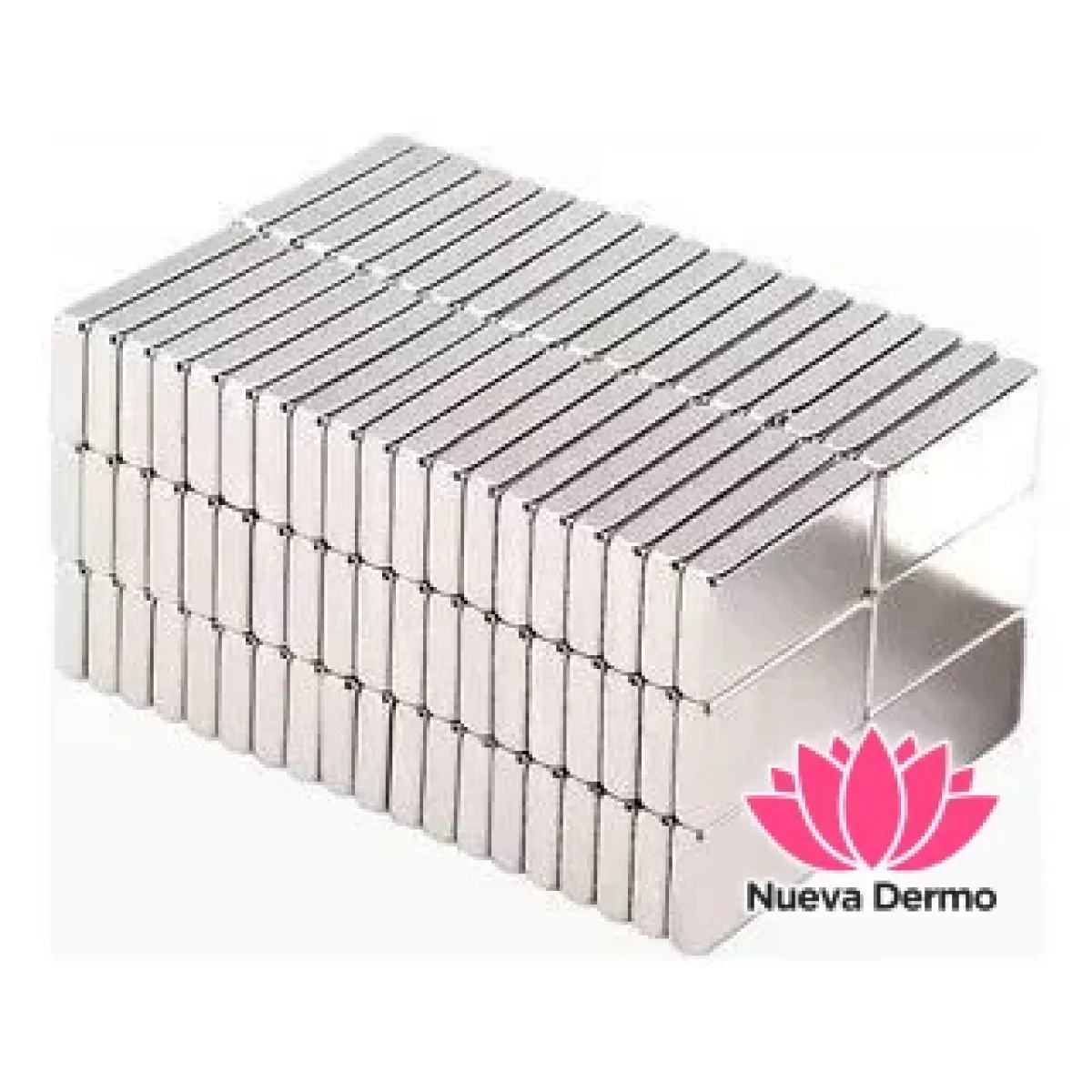 IMANES BLOQUE RETANCULO PARA OJO DE GATO X100PCS