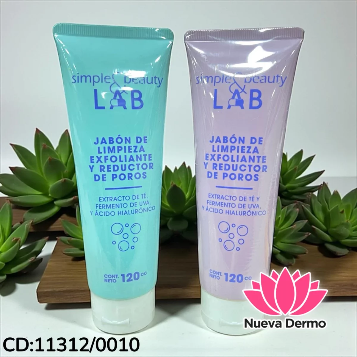 JABÓN DE LIMPIEZA EXFOLIANTE Y REDUCTOR DE POROS CD:11312/SYB0010