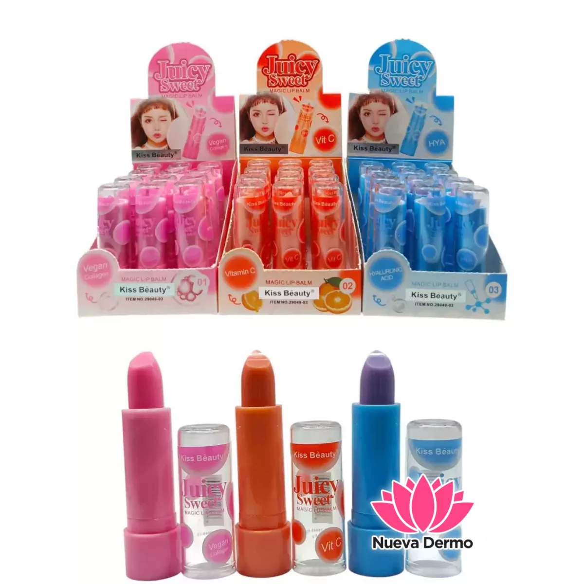 JUICY SWEET MAGIC LIP BALM KISS