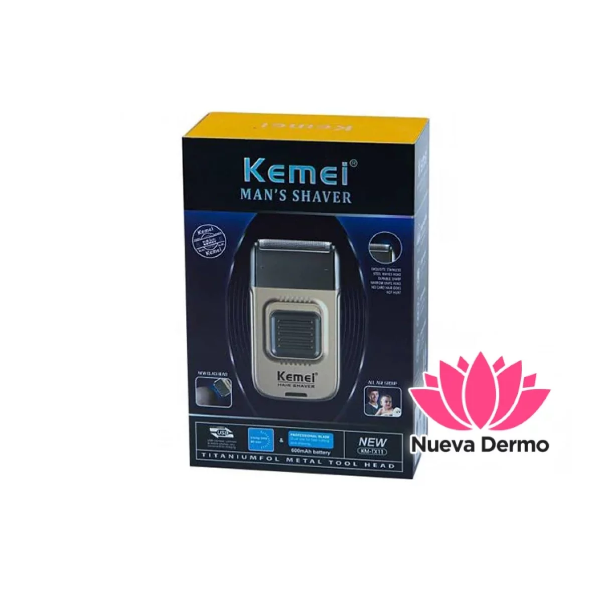 KEMEI AFEITADORA KM-TX11 6955549300118