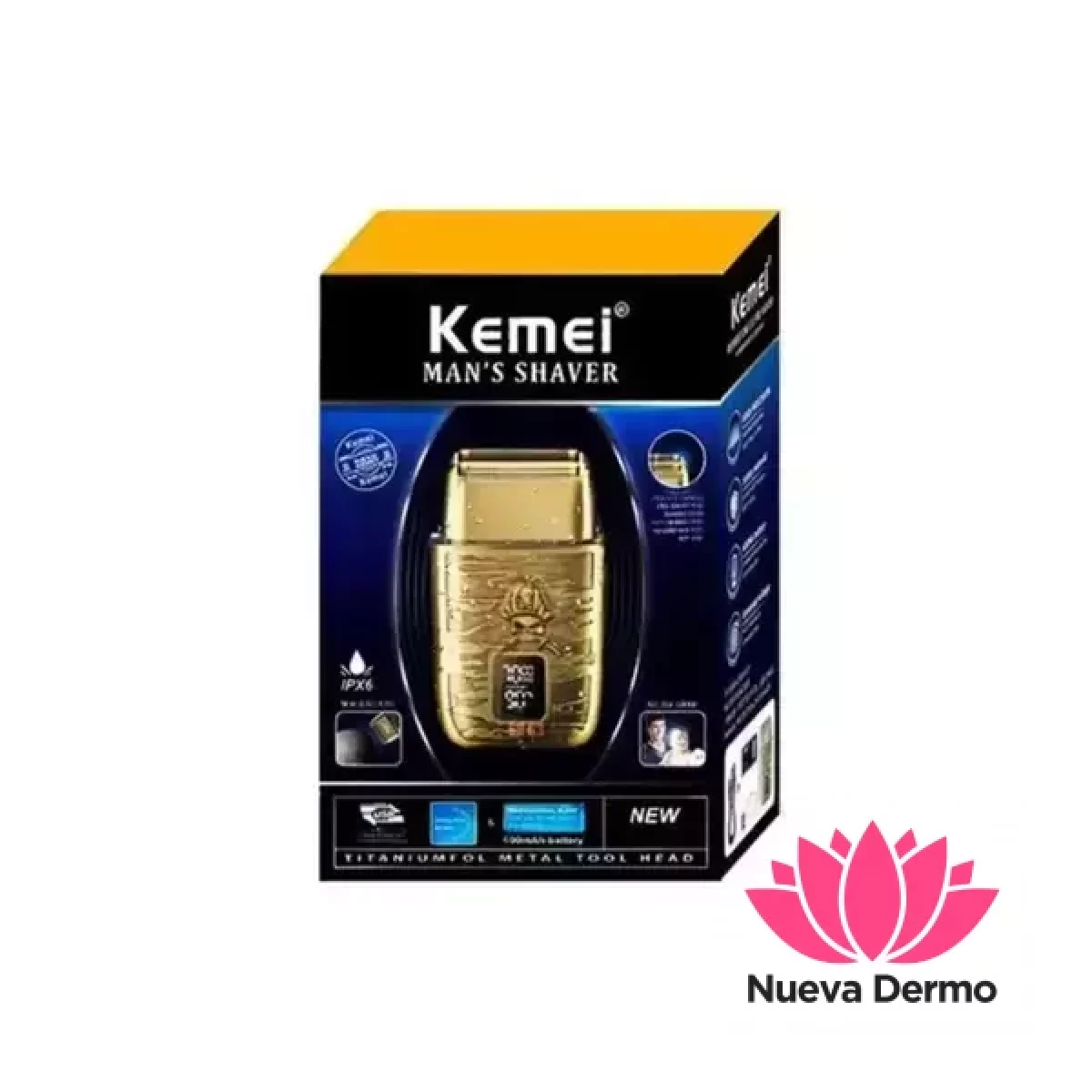 KEMEI AFEITADORA KM-TX15 6955549300156