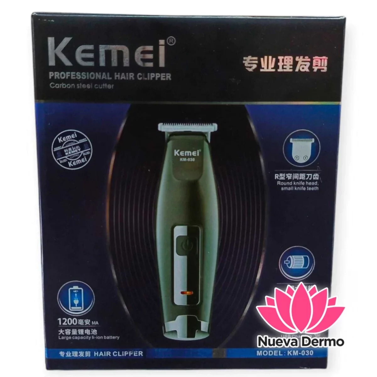 KEMEI CLIPPER KM-030 PATILLERA