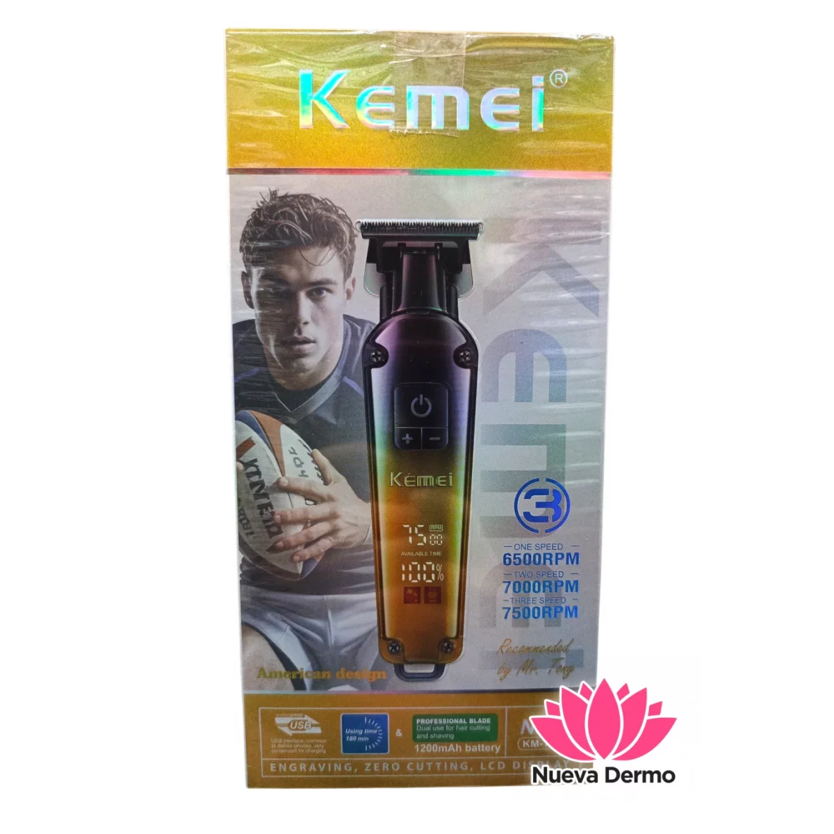 KEMEI PATILLERA KM-1866
