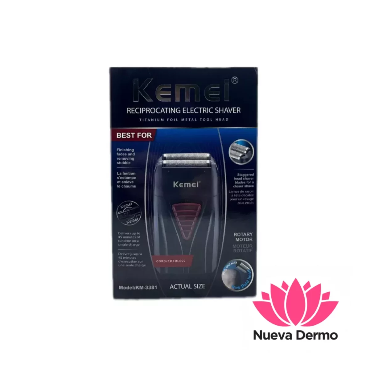 KEMEI SHAVER KM-3381