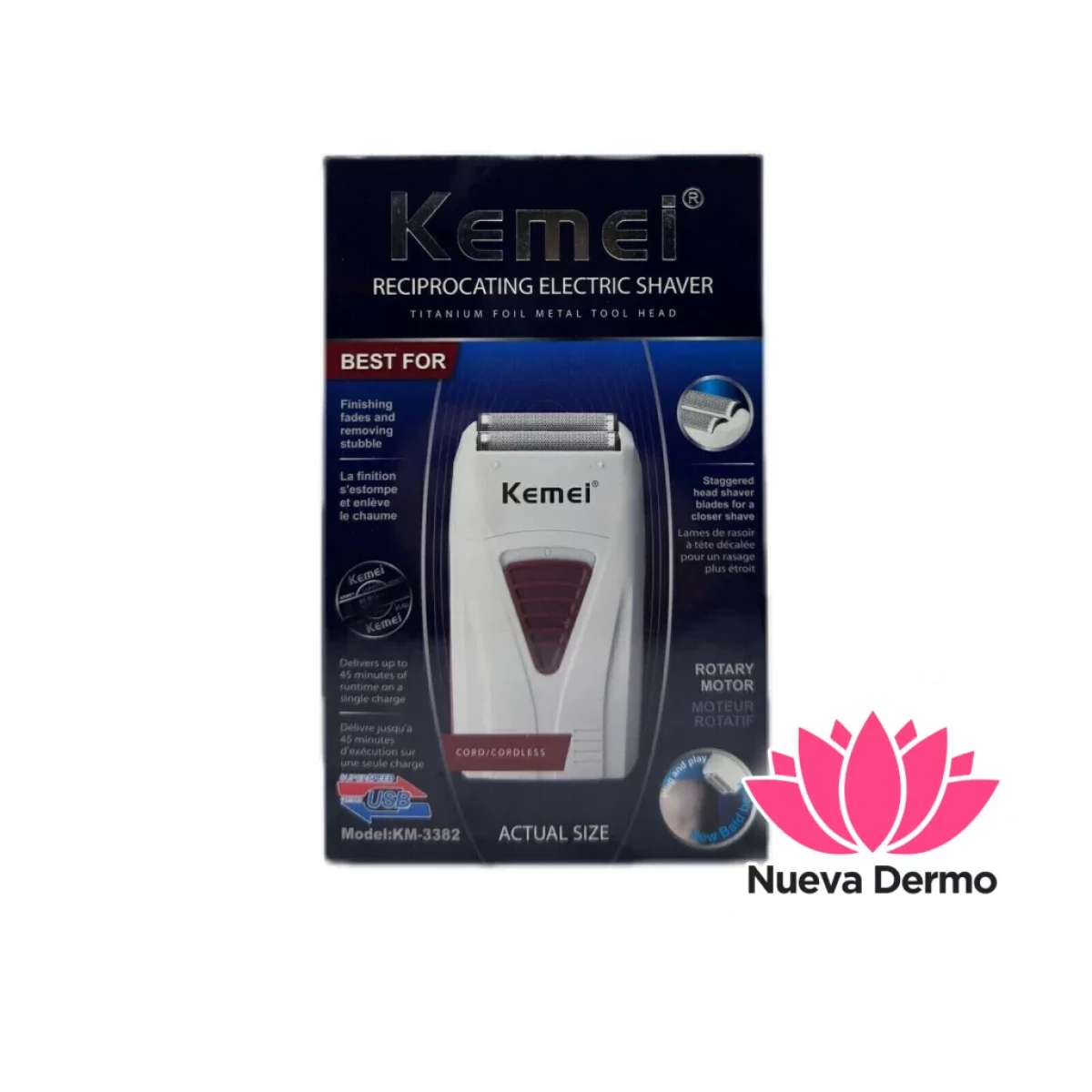 KEMEI SHAVER KM-3382