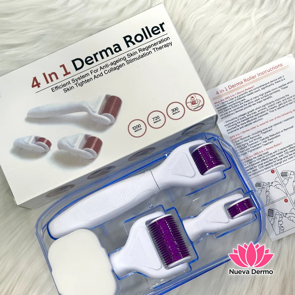 Kit 4 en 1 Dermaroller