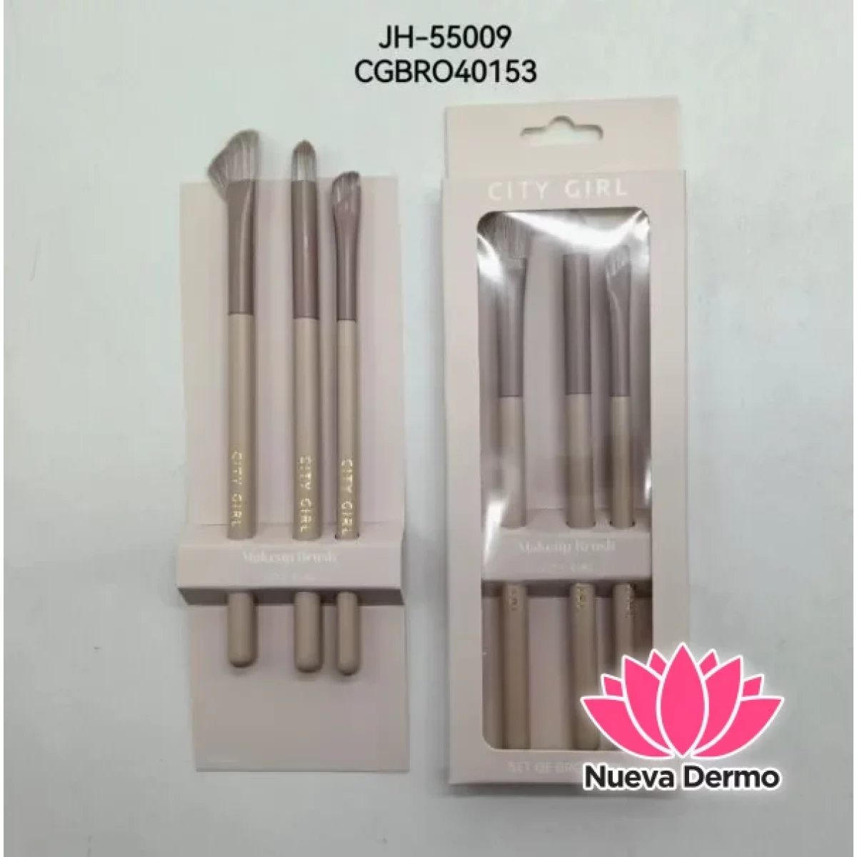 KIT DE BROCHAS PARA CORREGIR 3PCS