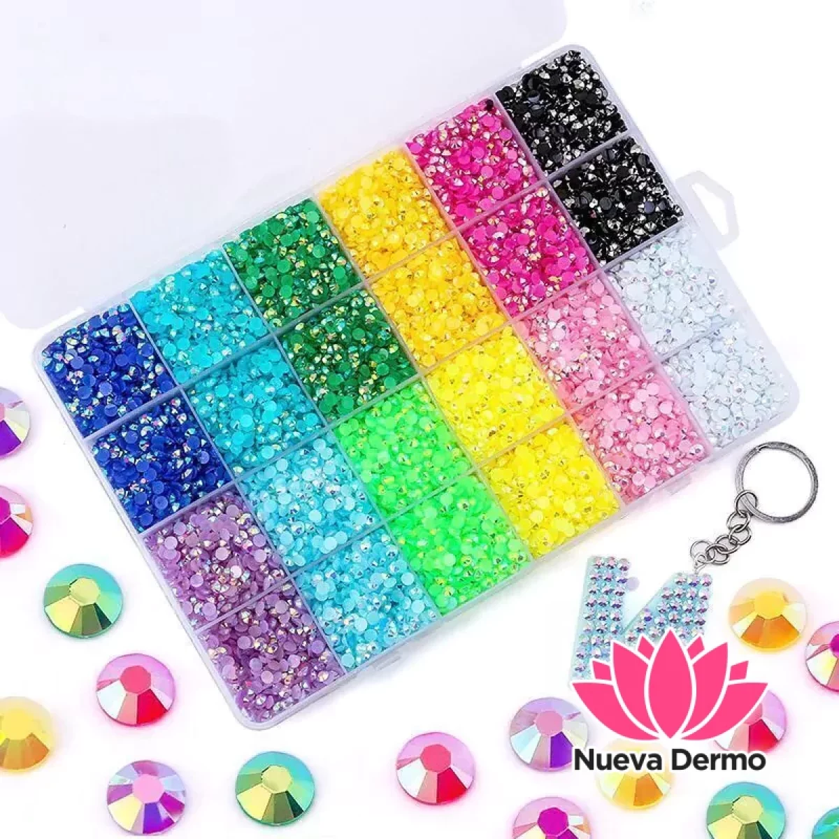 kit de cristales de resina
