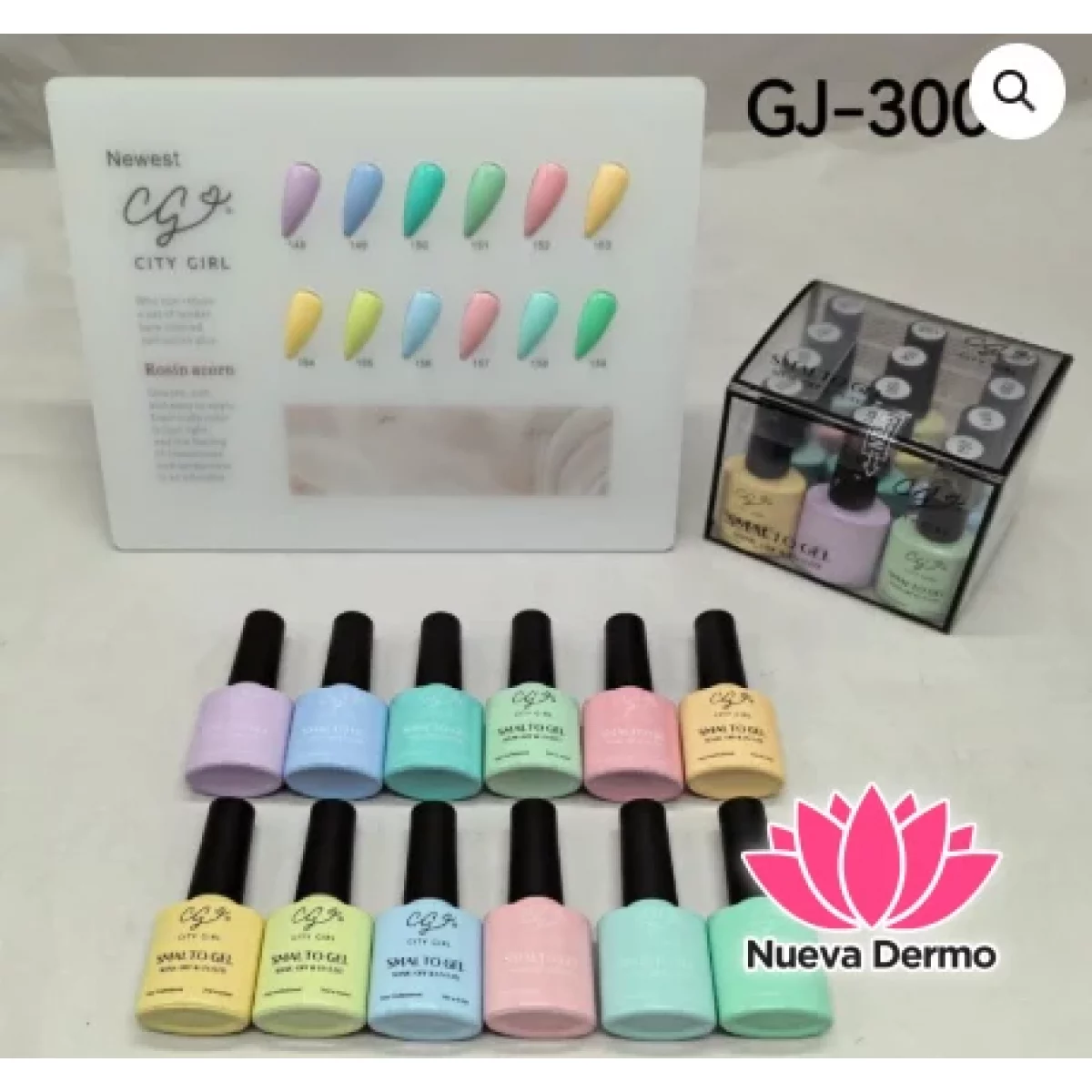 KIT DE ESMALTE 7ML COLOR (PASTELES X12U...