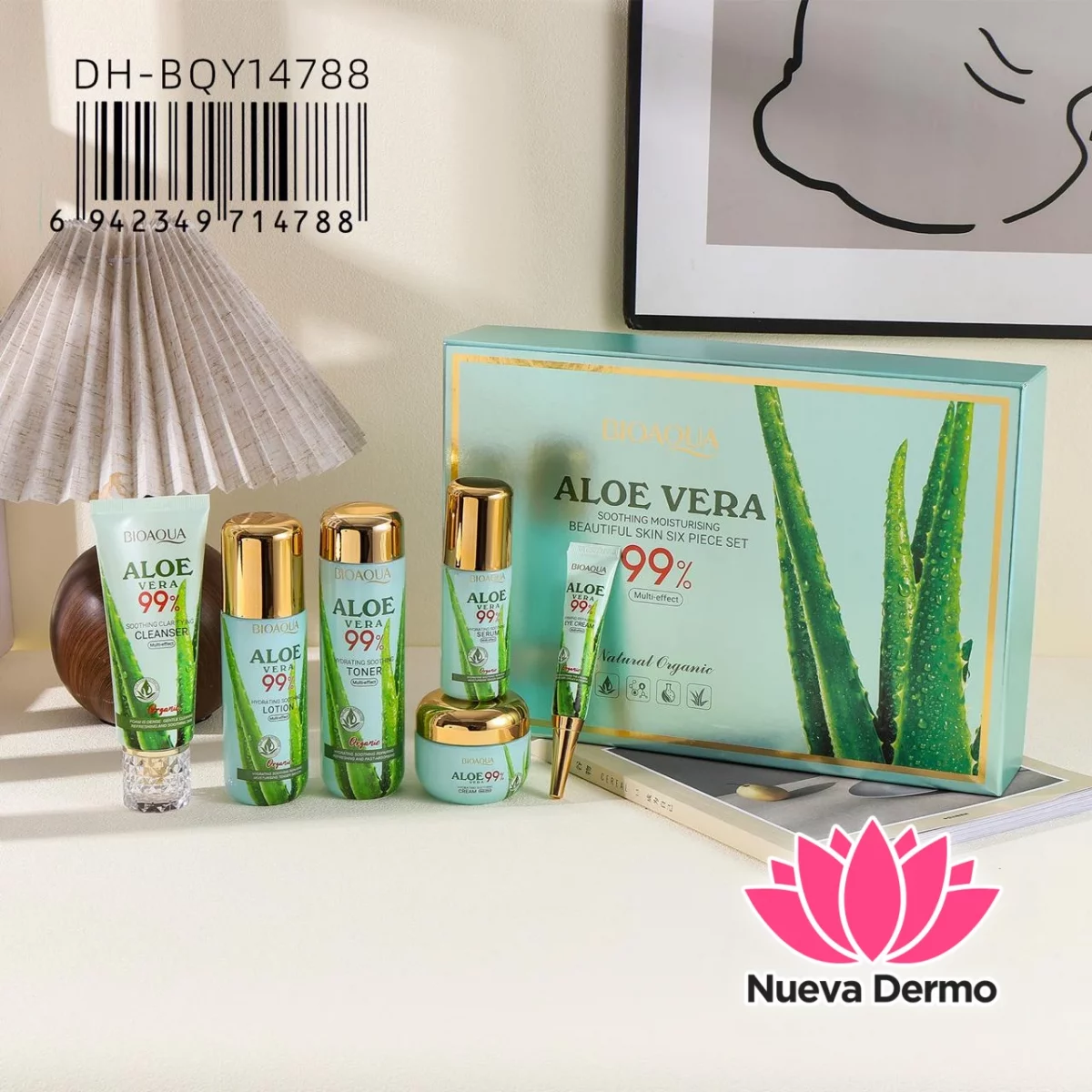 Kit de Facial Aloe Vera Bioaoua Dh-B0Y14788