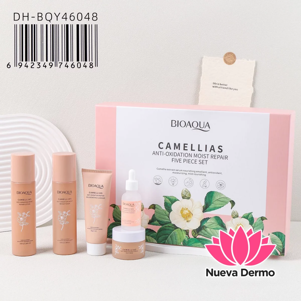 Kit de Facial Anti-Oxidationmoistrepair Fivepieceset Bioaoua Dh-B0Y46048