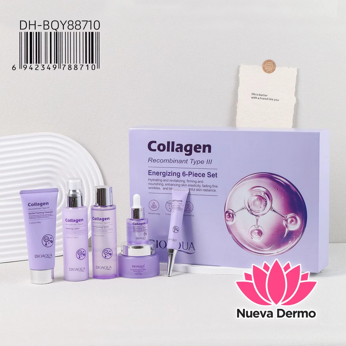 Kit de Facial Collagen Recombinant Type Il Bioaoua Dh-B0Y88710