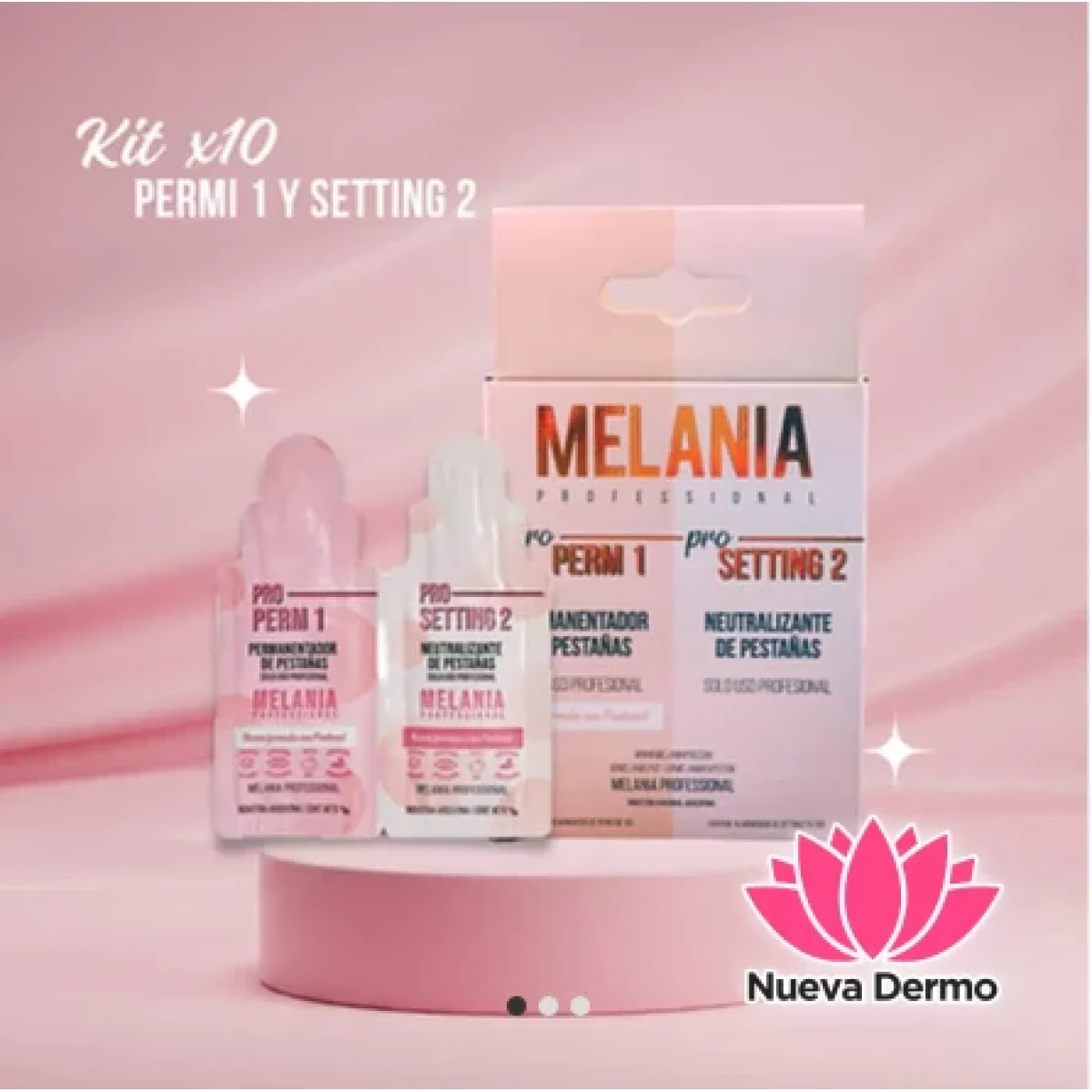 Kit de Monodosis Perm 1 y Setting 2 X10 Pares