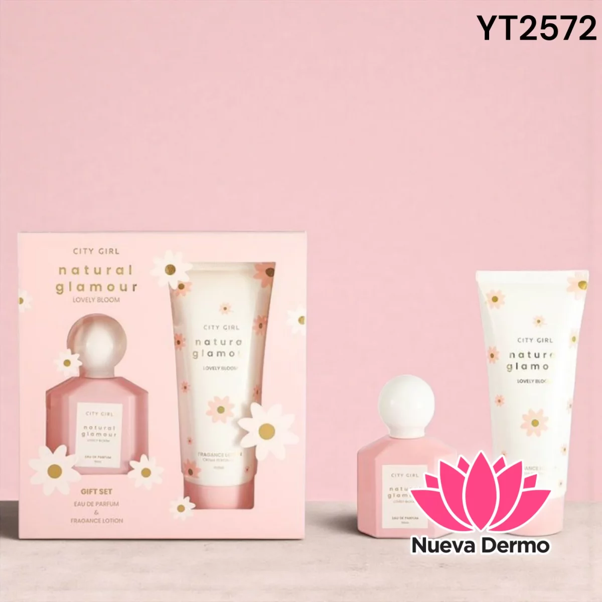 Kit de Perfume con Crema Corporal City Girl YT2572/10470