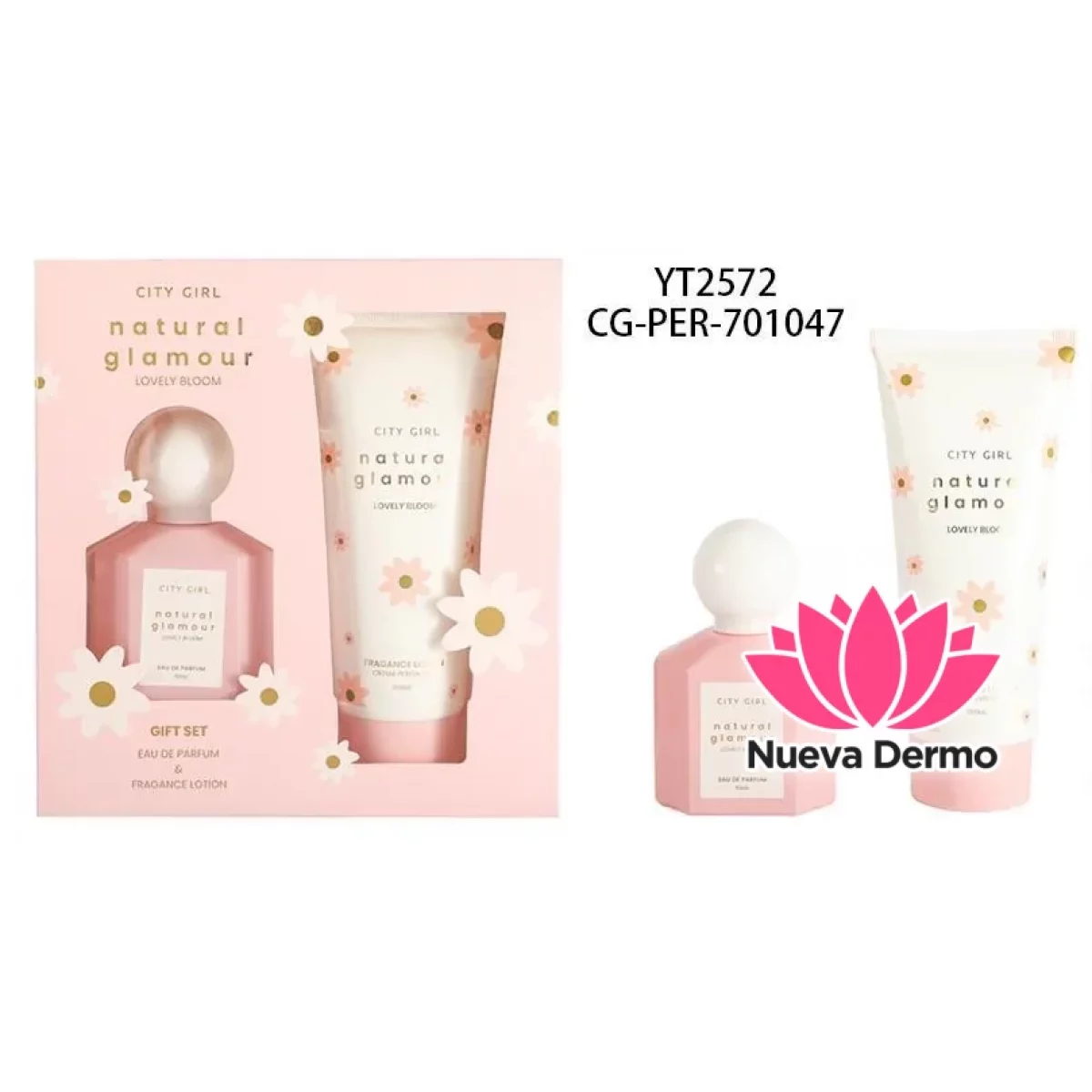 KIT DE PERFUME + CREMA CORPORAL LOVELY BLOOM