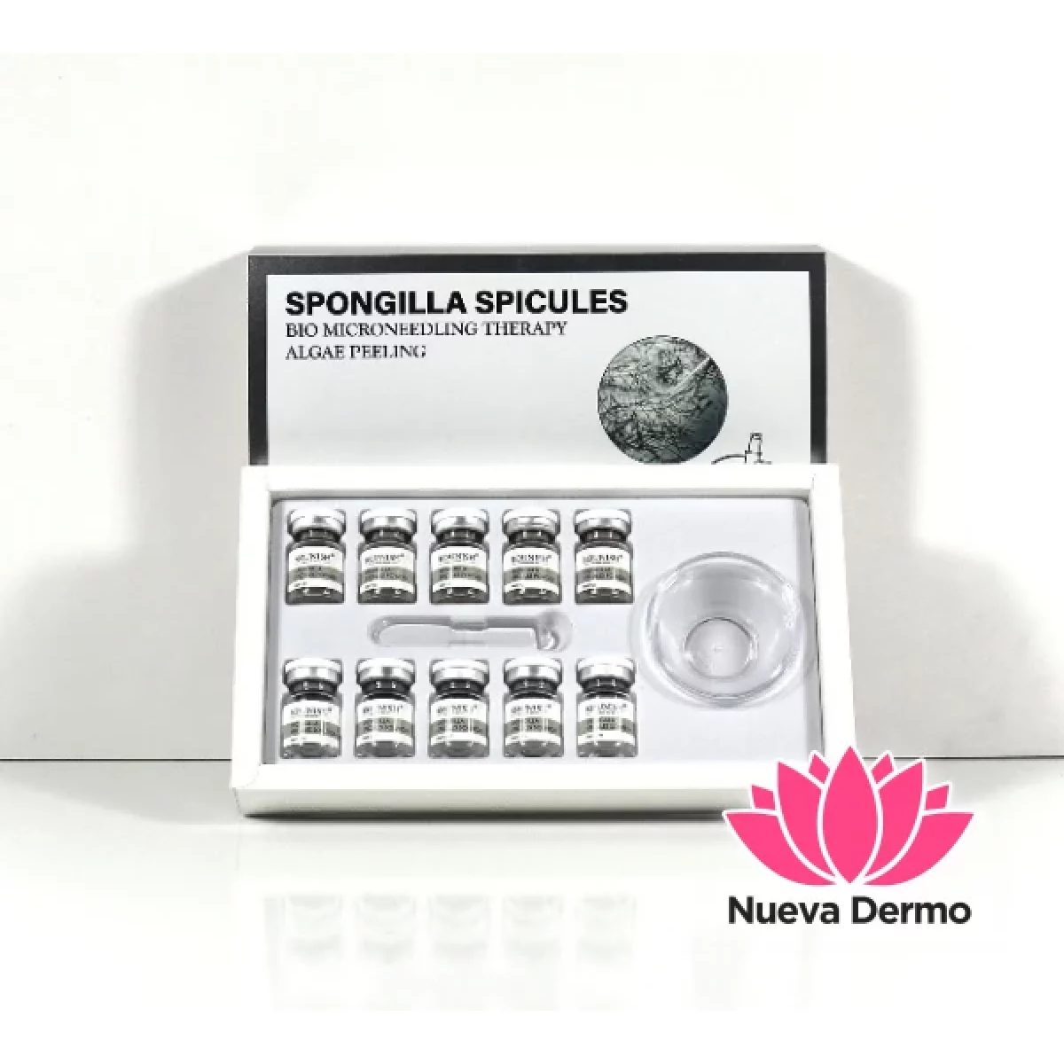 Kit de Terapia de Microneedling Biológico con Espículas de Esponja KOUNISH NK-07