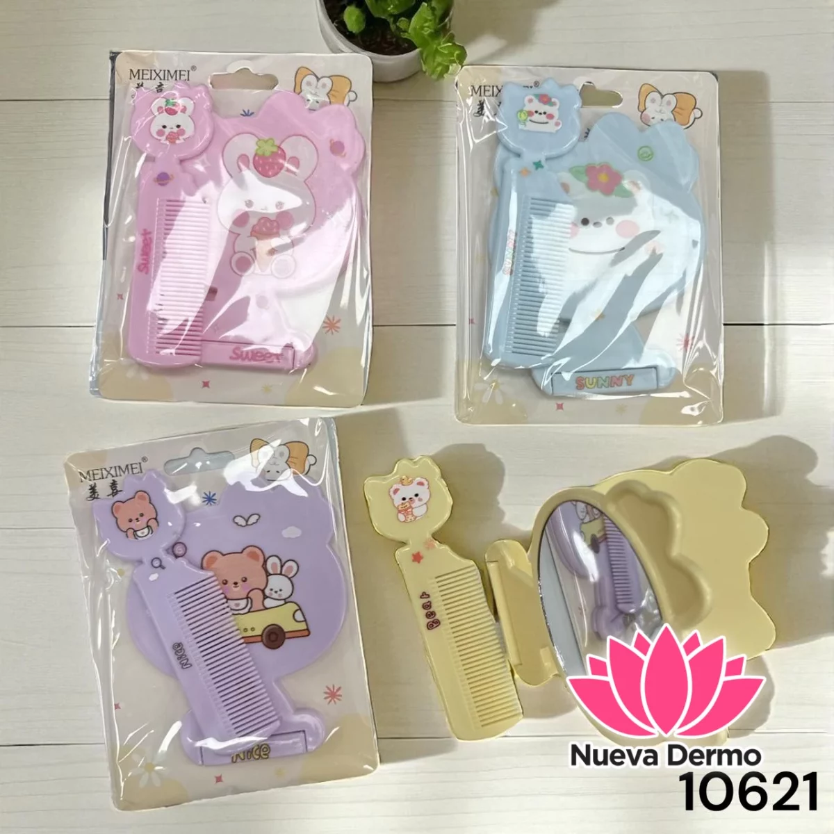 KIT ESPEJO+PEINE 10621