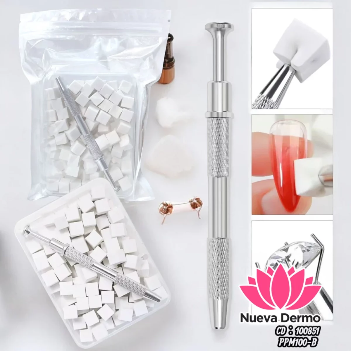 KIT ESPONJAS P/DIFUMINAR PPM100-B CD: 100851