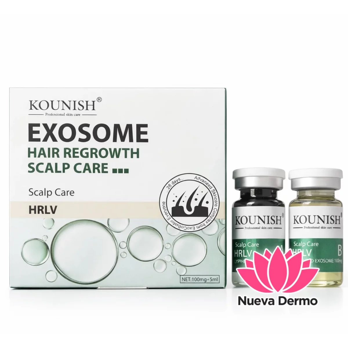 Kit Exosomas Capilares para crecimiento del Cabello #JUN-MM05