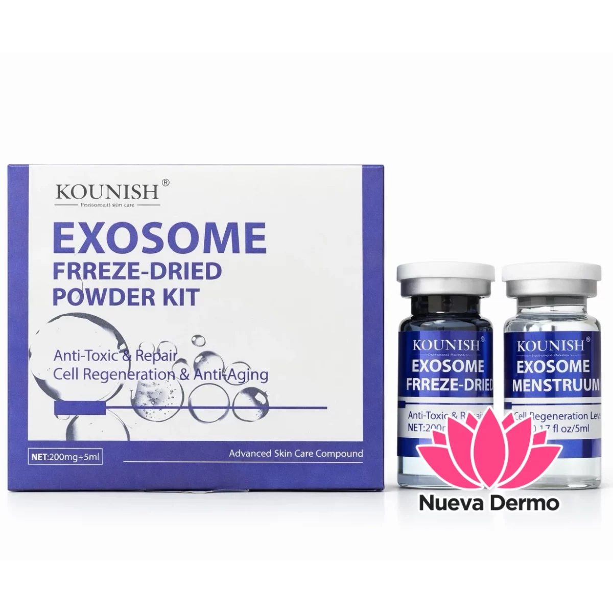 Kit Exosomas Liofilizados Regeneración Celular Reparacion extrema #jun-mm06