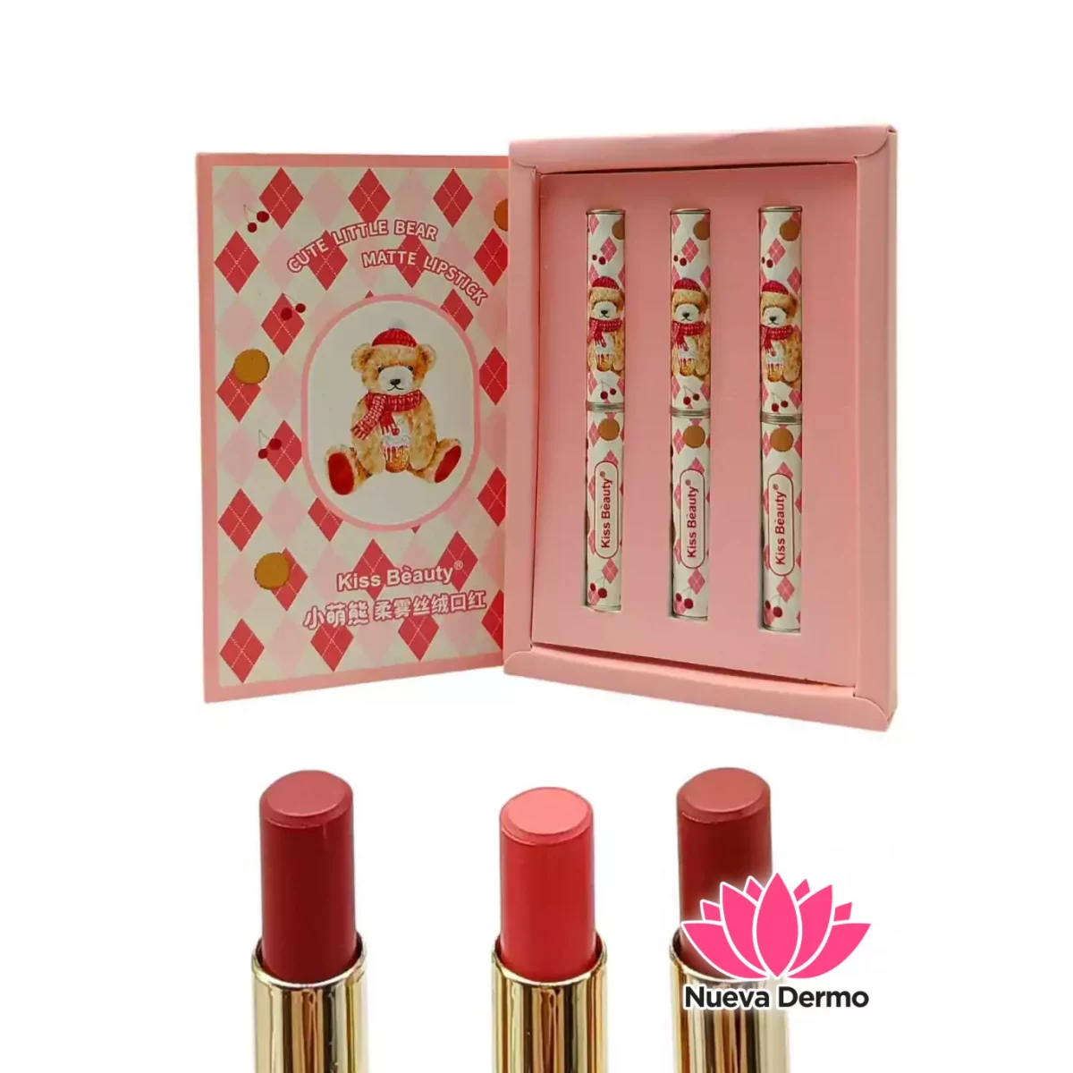 KIT LABIAL CUTE LITTE BEAR