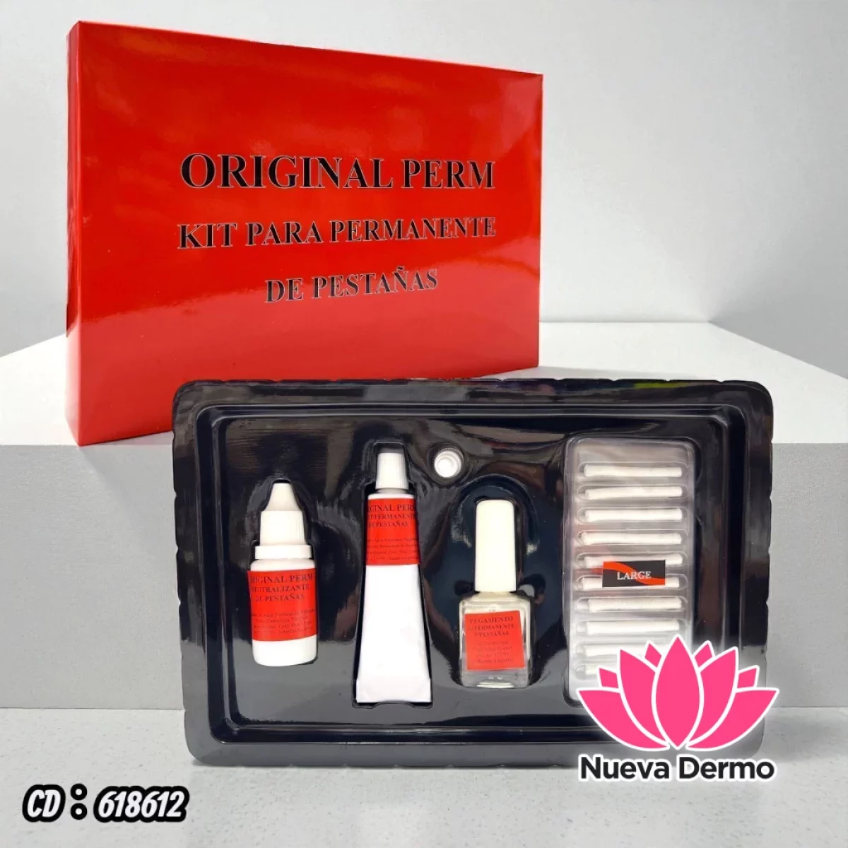 KIT PARA PERMANETE DE PESTAÑAS CD: 618612