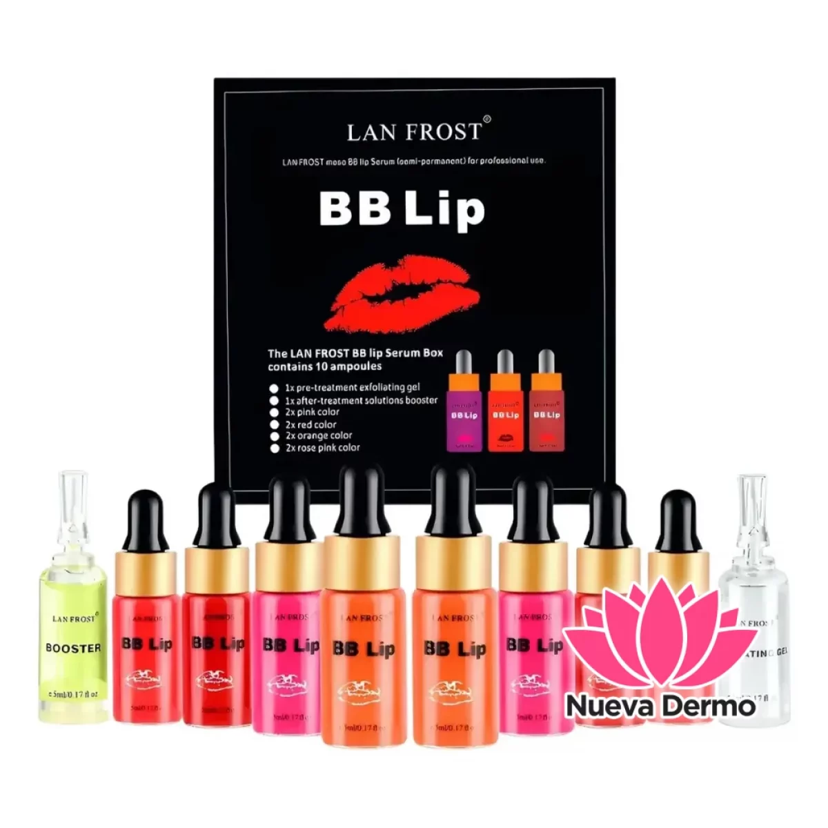 Kit Pigmentos BB Lips Lant Frost Microblading