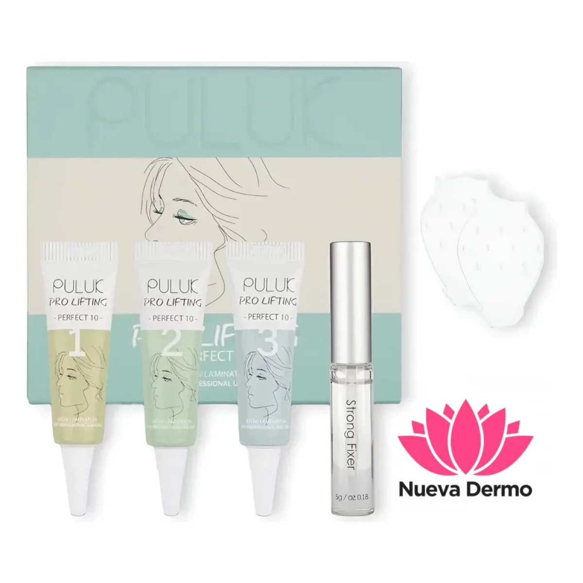 Kit Pro Lifting Laminado Cejas Neicha